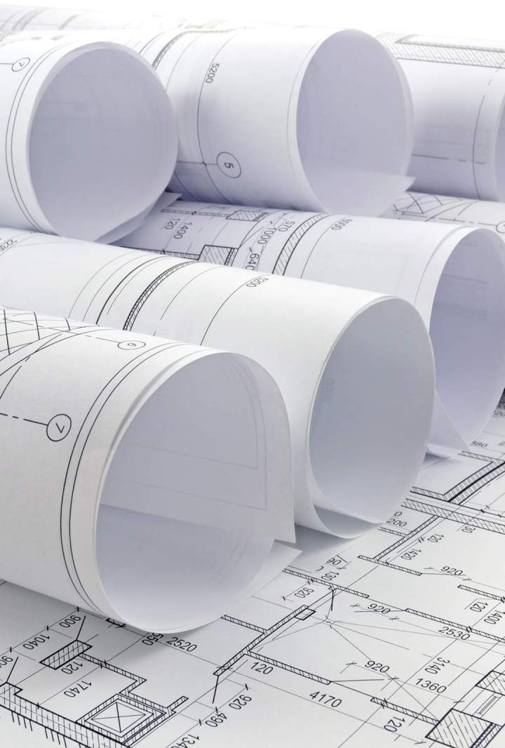 Rolled floor plan blueprints Keilor East